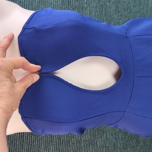 Pretty Little Thing Cobalt Extreme Underwire Bandeau Jumpsuit - Picture 10 of 16